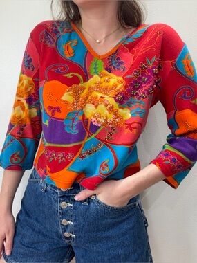 Vintage Y2K groovy tee